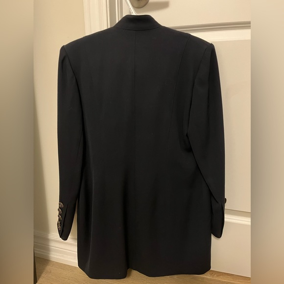 Woman suit ensemble - Long blazer + pencil skirt - Picture 3 of 9